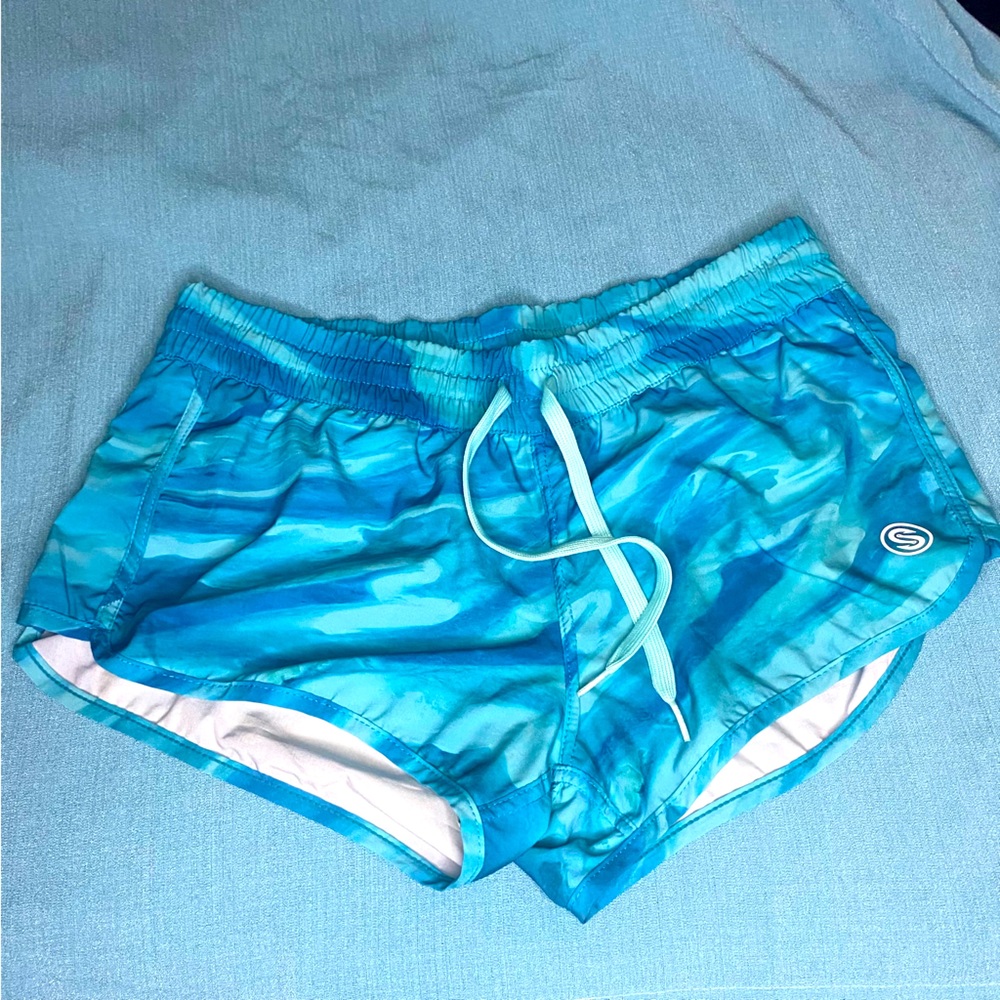 Scales Bahamas current women’s board shorts size women’s large blue